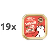 Lilys Kitchen Smooth Paté Adult - losos, piščanec, svinjina in kozice 19 x 85 g