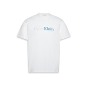 Calvin Klein Majica LV04RD822G Bela Regular Fit