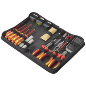 TOOLCRAFT TOOLCRAFT TO-7762929 električar\, domači mojster komplet orodja v torbi 50-delni, (20536255)
