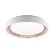 Brilliant - LED zatemnjiva stropna svetilka WALDO LED/24W/230V bela/rožnato zlato + daljinski upravljalnik