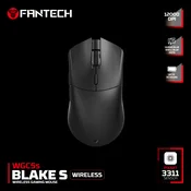 Miš Wireless Gaming Fantech WGC5S blake beli