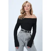Trend Alacati Stili Ženska bluza Alc-X14579, Crna