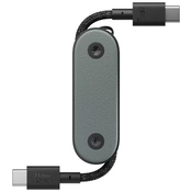 Native Union Pocket Cable (USB-C - USB-C), slate green (POCK-C-GRN-NP)