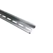 shumee Perforirana montažna letev DIN TH-35, dolžine 100 cm, montažni nosilec Doktorvolt DV-1080-TH-P