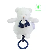 Doudou Muzicka igracka - meda koji svetli u mraku 17cm ( DC4317 )