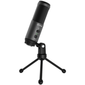 Lorgar Voicer 521 igralni mikrofon s stojalom, črn
