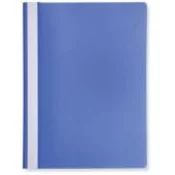 Mapa pvc s sponko optima kovinska sponka modra