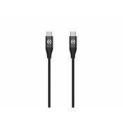 CELLY USBC - USBC kabl u crnoj boji