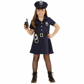 Widmann Otroški Pustni Kostum Policajka, 158