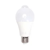 LED sijalica sa senzorom pokreta i sumraka A60 E27/6W/230V 3000K - Aigostar