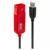 Lindy 42782 USB kabel 12 m USB 2.0 USB A Crno