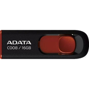 USB stick Adata C008, USB 2.0, 16GB, Red AC008-16G-RKD