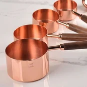 Hermia Set kašika za merenje, 4 komada, Smedi