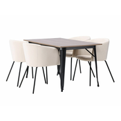 jedilnica set Dallas 4044 75x80x140cm