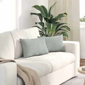 Jastucici za sofu 2 pcs Svjetlosiva 50 x 30 cm Kordura tekstil