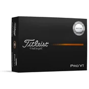 Golf žogice Titleist Pro V1 2025 Enhanced Alignment, 12, Pro V1