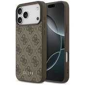 Guess GUESS etui za iPhone 17 Pro Max GUHCP17XG4GFBR (PU 4G Classic) rjava
