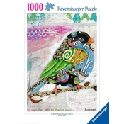 shumee 2D sestavljanka: Čudovita ptica 1000 kosov