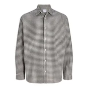 JACK & JONES Srajca JJCARTER črna/off-bela