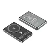 AWEI PA-31 hitni punjač, Tip-C priključak, 10000mAh, PD brzo punjenje 3.0, tamnosiva