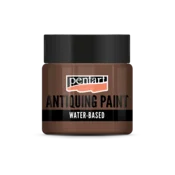 Barva za starinski videz Pentart 50 ml - temno rjava