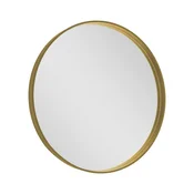 SAPHO Notion Okruglo Ogledalo s Mat Zlato Okvirjem o 60cm