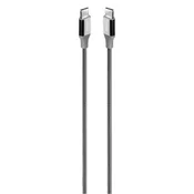 Kabel ttec - Data, USB-C/USB-C, 0.3 m, sivi