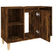 Vidaxl Omarica za umivalnik 80x33x60 cm inženirski les