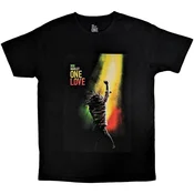 Bob Marley One Love Movie Poster Black L Majica