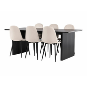jedilnica set Dallas 4185 75x100x200cm