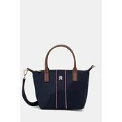 Tommy Hilfiger  POPETTE MINI TOTE CORP AW0AW17707  Modra