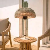 Lucande terasni grelnik Calenza, bež, 70 cm, 1.500 W - Sodobni - Kovina