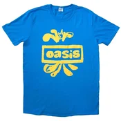 Oasis Drawn Logo Sapphire Blue XL Majica