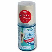 GREEN CLEAN Office Cleaner 200 ml + Silky Wipe krpa