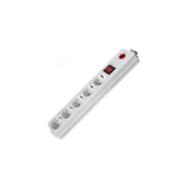 FAST ASIA Produžni kabl 5r/3m sa prekidacem i zaštitom 3 x 1.5mm2 (Linkom) beli