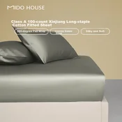 Mido House Caršav sa lastišem, 180x200cm, Tamnosivi