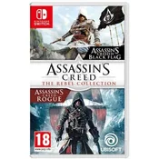 Assassins Creed The Rebel Collection Assassins Creed 4 Black Flag + Assassin Creed Rogue - koda v škatlici (SWITCH)