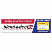 Blend-a-dent Extra Strong Original fiksacijska krema za zubnu protezu 47 g