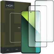 Hofi Glass Pro Full Screen 2x zaščitno steklo za Xiaomi Redmi Note 13 5G/13 Pro 4G 5G, črna