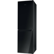 Indesit LI8 S2E K 1 Kombinovani frižider 228l/111l, Crni