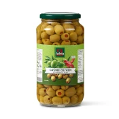 Olive zelene s papriko, 935 ml