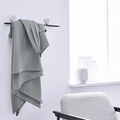 Today Posteljna pregrinjala Plaid XL 150/200 Gaze de coton TODAY Essential Dune Bela