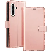 OEM Mayaxess, Denarnica za Galaxy A37 s trakom in funkcijo stojala, Šampanjec roza, (5000306813)