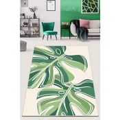 Conceptum Hypnose Bamboo Folium Šenil Pamucni Višebojni Hodnik Tepih (80 x 150)