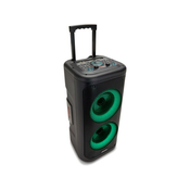 AIWA KBTUS-450 zvucnik s kotacicima, Bluetooth 5.0, RGB osvjetljenje, crna