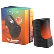 Arcwave Air - zračni, raztegljiv baterijski masturbator (črn)