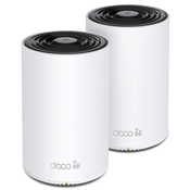 TP-LINK XE75 AXE5400 Tri-Band Mesh WiFi 6E 2-pack usmerjevalnik/dostopna točka AP