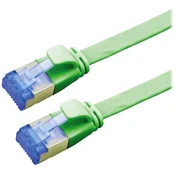 VALUE Value 21992141 RJ45 omrežni kabel\, Patch kabel CAT 6a F/UTP 1.00 m zelena 1 kos, (20630806)