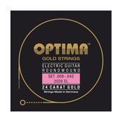 Strune Optima za elektr. kitaro zlate extra light 674.617