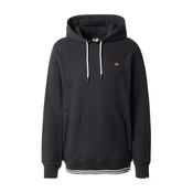 Pamucna dukserica Ellesse Koda OH Hoody za muškarce, boja: crna, s kapuljacom, bez uzorka, SHR16446